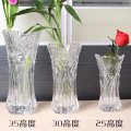 Startseite Hochzeit Dekor Europäischen Tall Crystal Vase Blumen Stil Glasvase